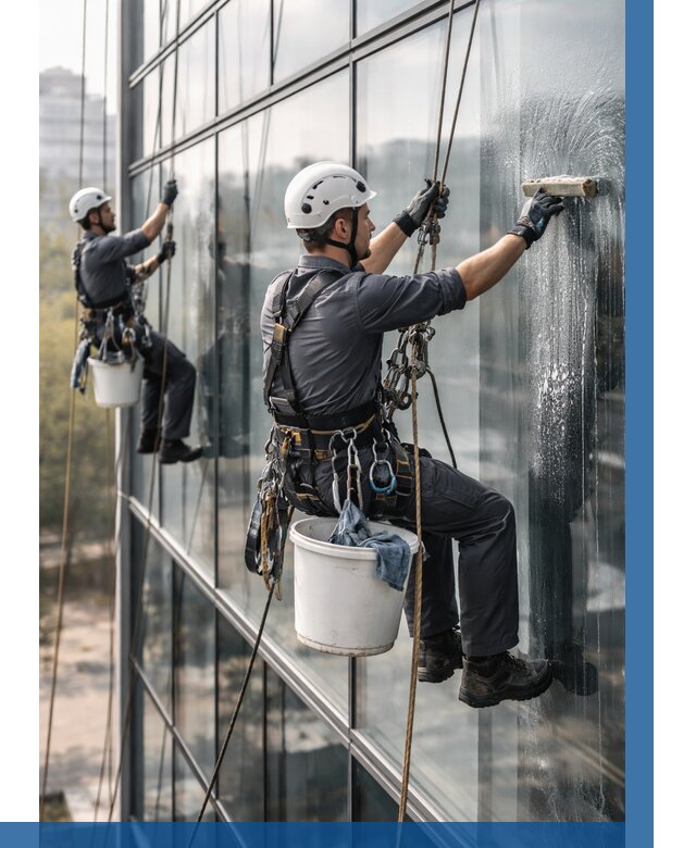 Мойка сплошного остекления в Мытищах, заказать от 305 р.| ВЫСОТНИК-Мтщ