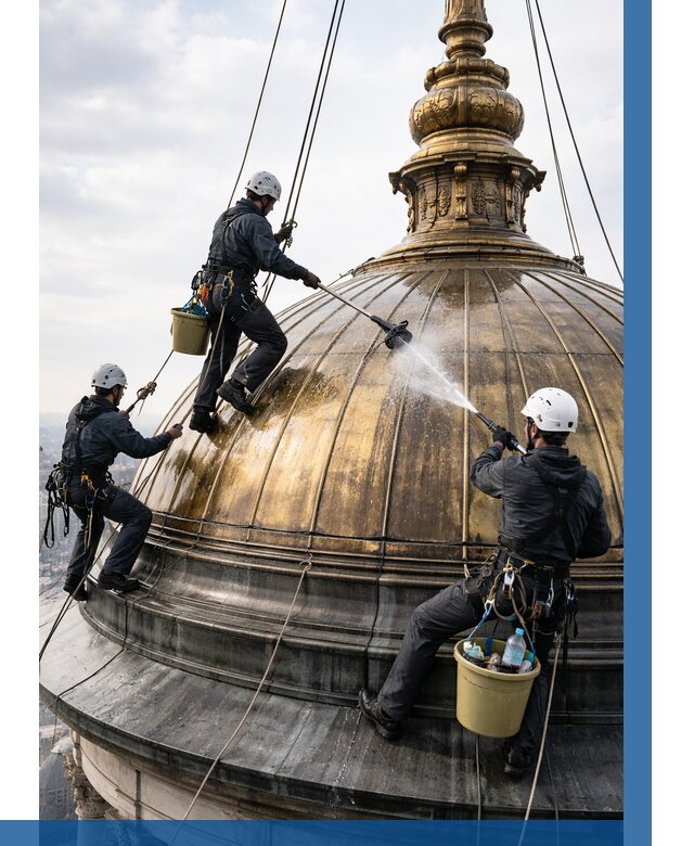 Мойка куполов и шпилей в Мытищах от 8124 р. - заказать | ВЫСОТНИК-Мтщ