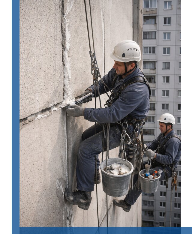 Утепление межпанельных швов в Мытищах профессионально и надежно