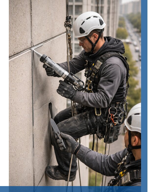 Первичная герметизация швов в Мытищах от 609 р. | ВЫСОТНИК-Мтщ