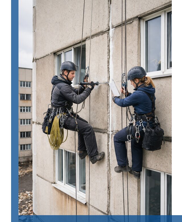 Герметизация межпанельных швов тёплым швом в Мытищах