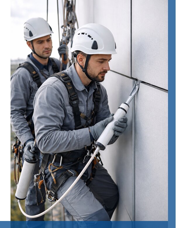 Герметизация швов вилатермом в Мытищах от 609 р. | ВЫСОТНИК-Мтщ