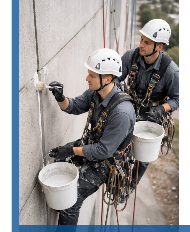 Противогрибковая обработка швов в Мытищах для фасадов и кровель