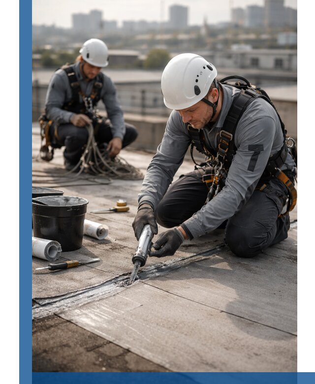 Аварийное и капитальное устранение протечек кровли в Мытищах