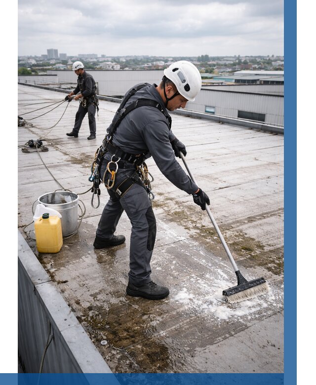 Очистка крыши по графику в Мытищах от 7616 р. | ВЫСОТНИК-Мтщ