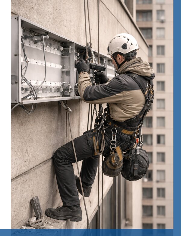 Ремонт вывески на высоте в Мытищах от 4570 р. | ВЫСОТНИК-Мтщ