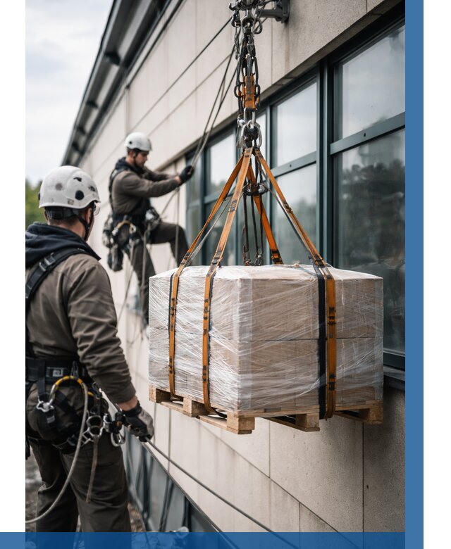 Подъем груза на высоту в Мытищах от 3047 р. | ВЫСОТНИК-Мтщ