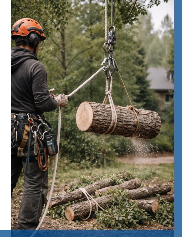 Валка деревьев частями в Мытищах от 7616 р. | ВЫСОТНИК-Мтщ