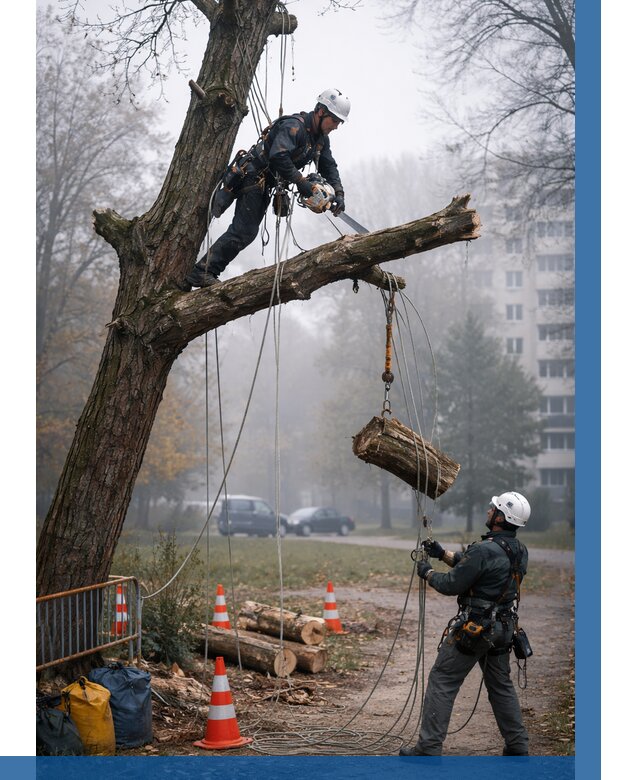 Удаление аварийных деревьев в Мытищах от 15233 р. | ВЫСОТНИК-Мтщ