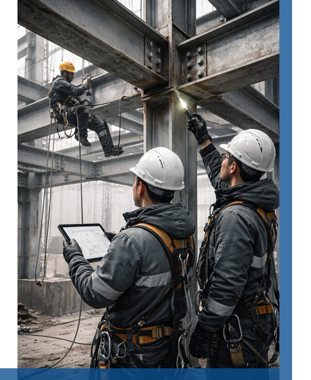 Обследование металлоконструкций в Мытищах от 5585 р. | ВЫСОТНИК-Мтщ